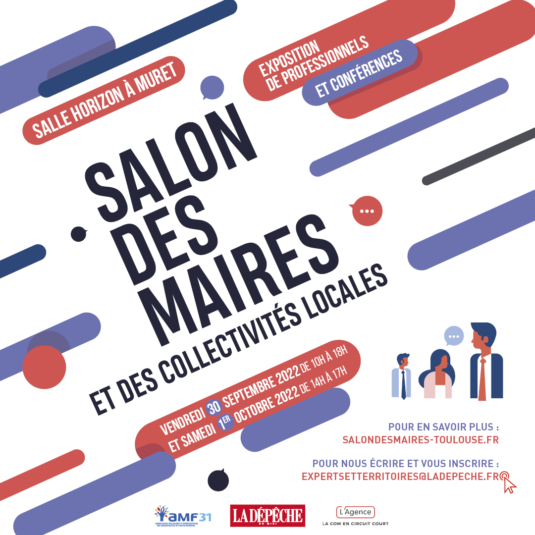 Participation au salon des maires 2022 a Muret